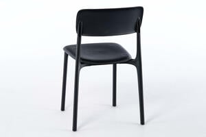 Die stabile Rückenlehne wird durch 2 Stützen gehalten Die stabile Rückenlehne wird durch 2 Stützen gehalten